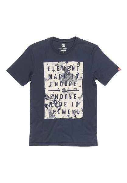 Element Mineral Endure - Blu Uomo Estate T-Shirts (I3652)